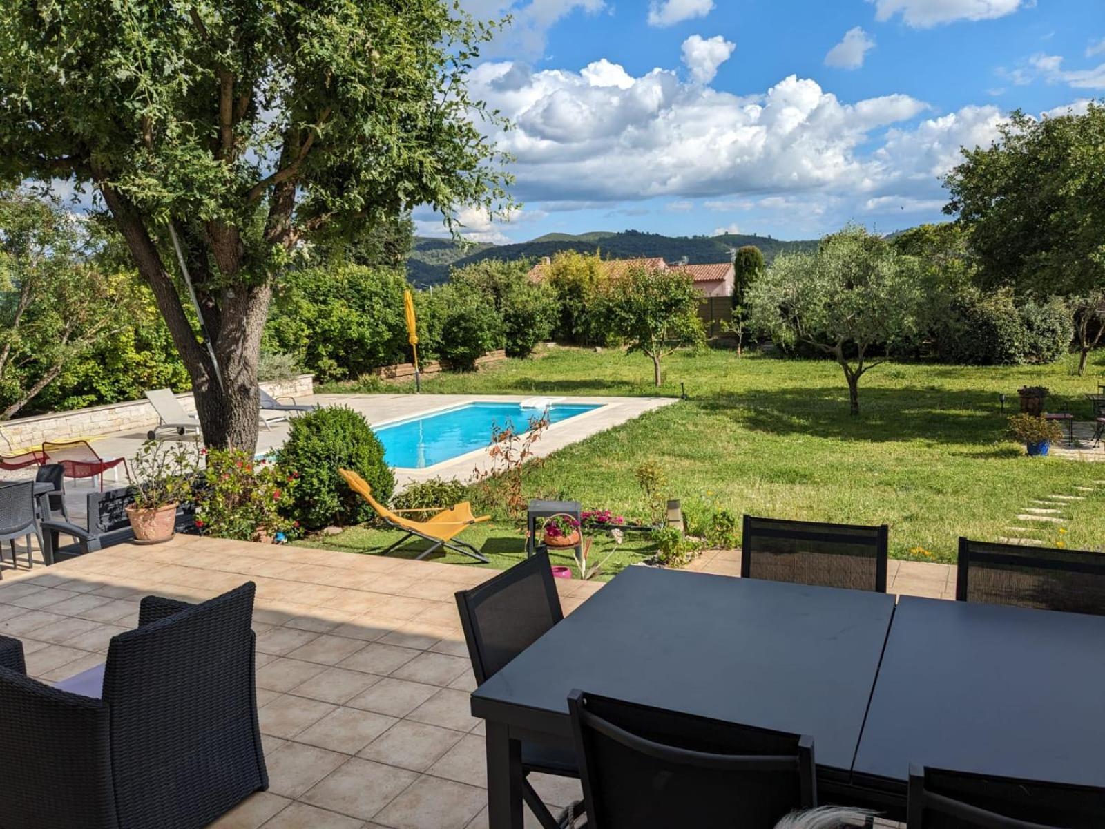 Villa Calme Avec Piscine A Greoux Екстер'єр фото